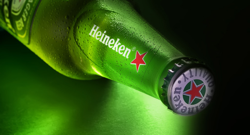 Heineken niet bij machte hogere grondstofrekening door te schuiven naar klant