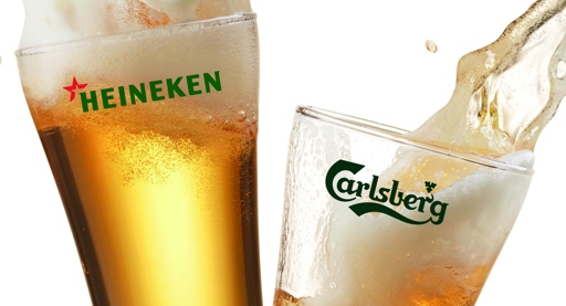 Beleggen in bier: Heineken versus Carlsberg