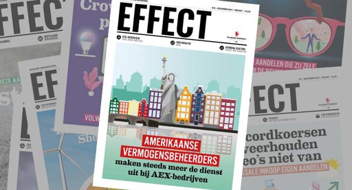 Effect 12: Amerikaanse vermogensbeheerders maken steeds meer de dienst uit bij AEX-bedrijven