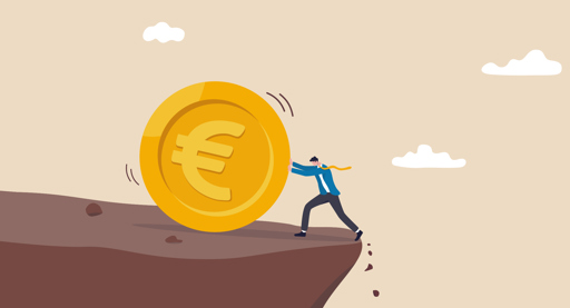 Schulden stijgen op de beurs