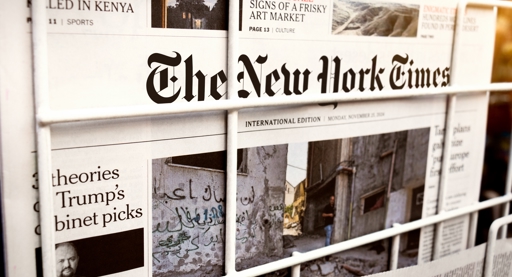 The New York Times blijkt speeltje voor lezers en beleggers