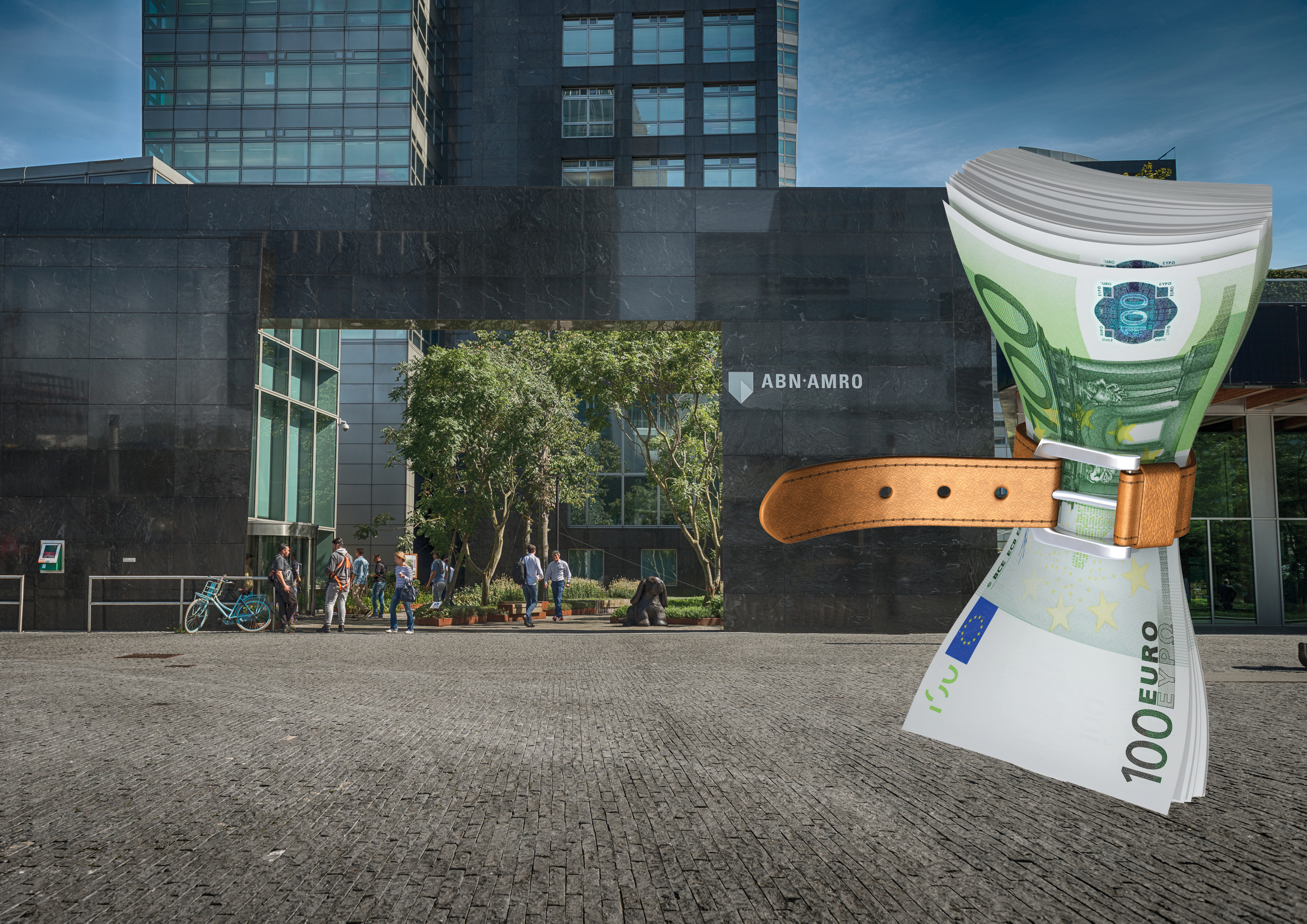 ABN Amro houdt de hand op de knip