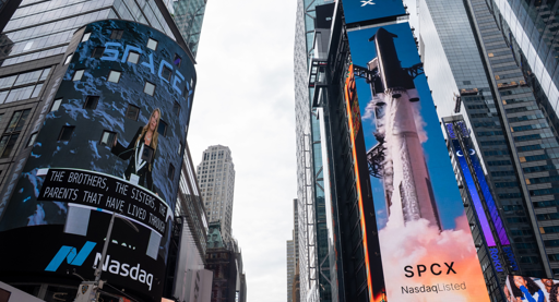 De winnaars van SpaceX